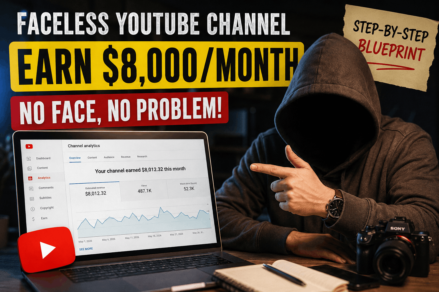 How Faceless Channels Are Making $8,000Month